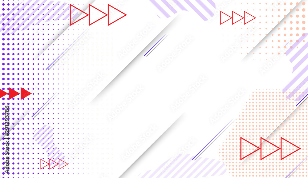 geometric shapes with arrow icons geometric shapes with arrow icons