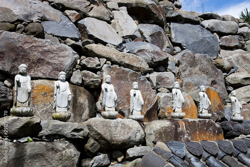 Waujeongsa Temple in Yongin-si, South Korea. photo