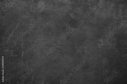 dark and black chalkboard and blackboard wall background © khwanchai
