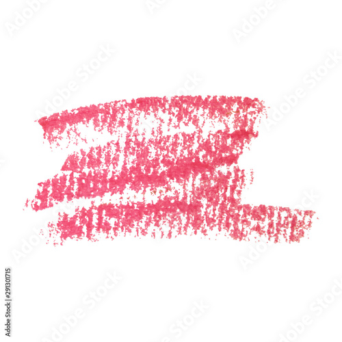 Pink Hand Drawn Scribble Smear, vector design elements. Pencil scratch