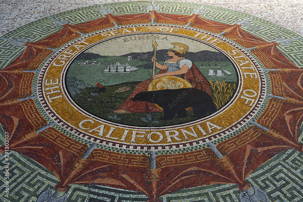 The Great Seal of the State of California, Ferry Building, San Francisco