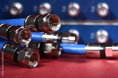 Coaxial tv cables 