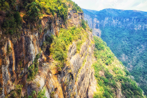 Arwah Cave gorge, Cherrapunji, India photo