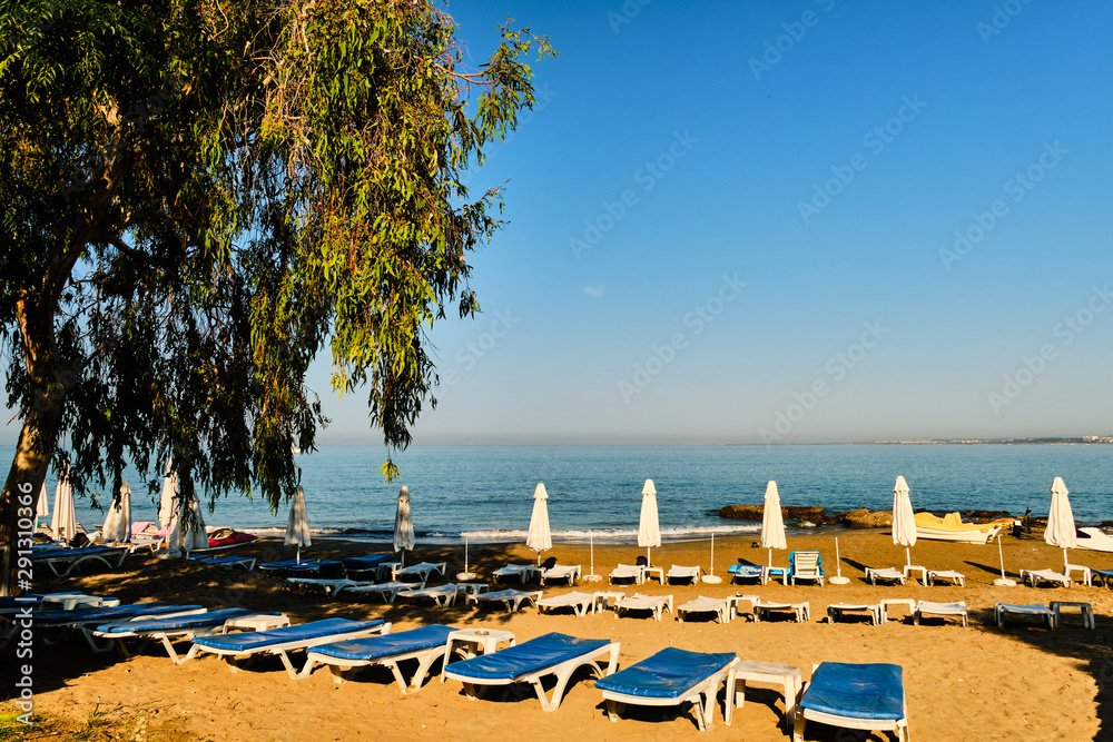 Beach in Side, Turkey