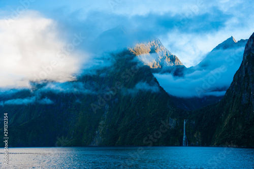 Milford Sound in New Zealand's South Island photo