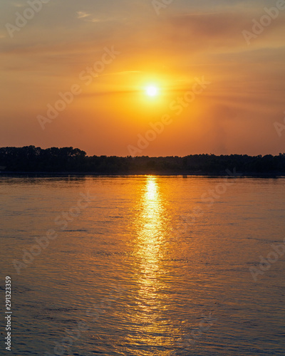 Mississippi River Sunset