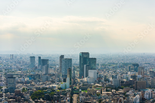 東京の風景 Tokyo city skyline , Japan.