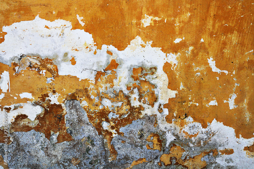 Fototapeta premium plaster damaged by humidity