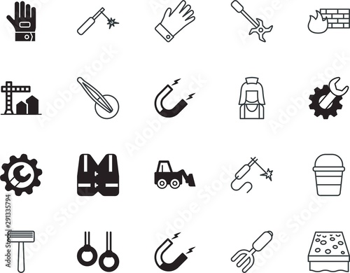 equipment vector icon set such as  tiller  manual  cultivator  company  picking  vacuum  stripe  lock  connection  yellow  sponge  acrobat  hydraulic  shave  laboratory  preserve  action  women  male