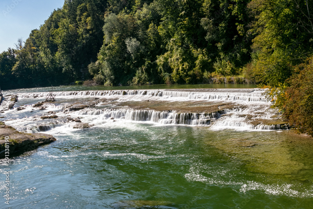 Wasserfallpanorama der Alz Wasserfallpanorama der Alz