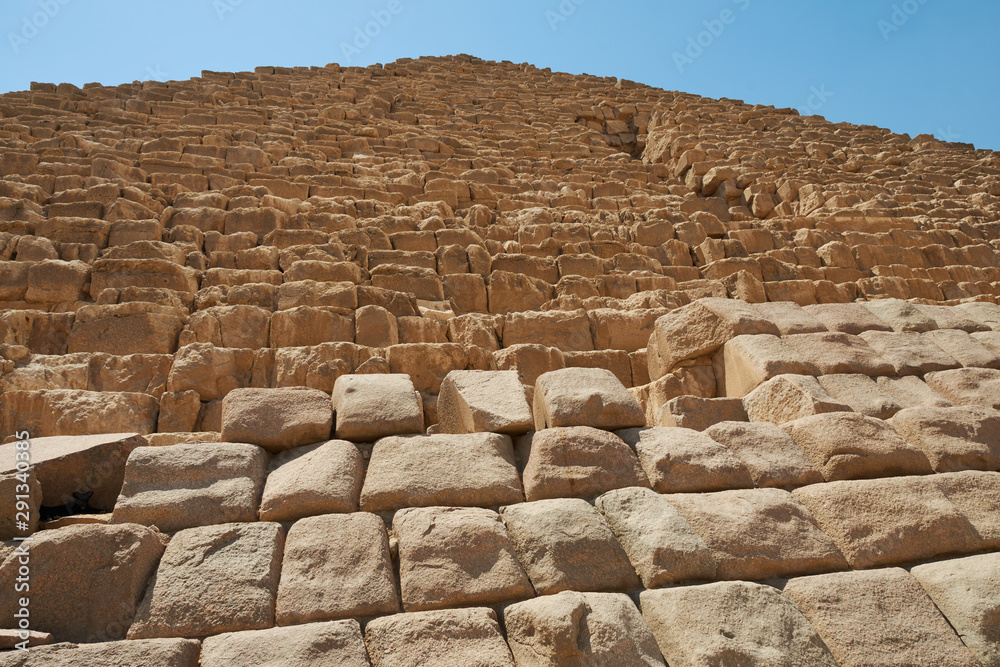 The Pyramid of Menkaure is the smallest of the three main Pyramids of Giza, located on the Giza Plateau