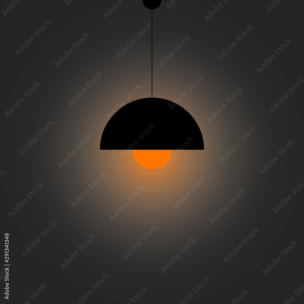 Lamp furniture light design electric vector illustration. Lamps decoration modern, classic bright. Lamps energy interior equipment lantern sign.