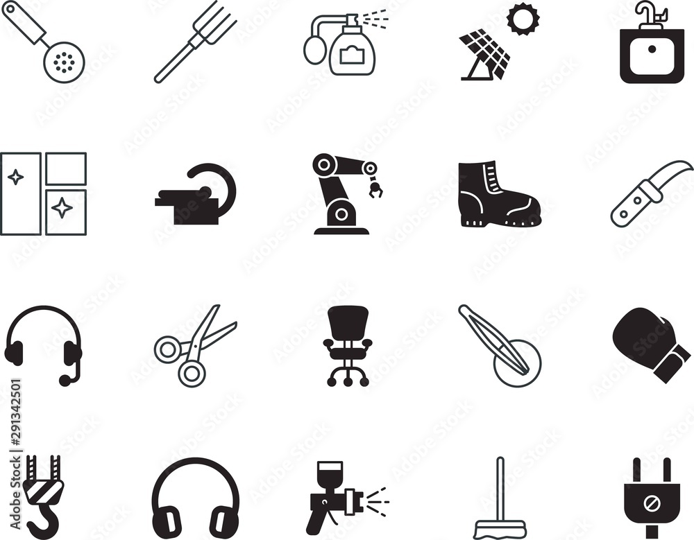 equipment vector icon set such as: gloves, boss, plug, square, seat, spring, perfume, decoration, accuracy, relax, car, kitchenware, patient, furniture, deodorant, basin, set, open, alternative equipment vector icon set such as: gloves, boss, plug, square, seat, spring, perfume, decoration, accuracy, relax, car, kitchenware, patient, furniture, deodorant, basin, set, open, alternative