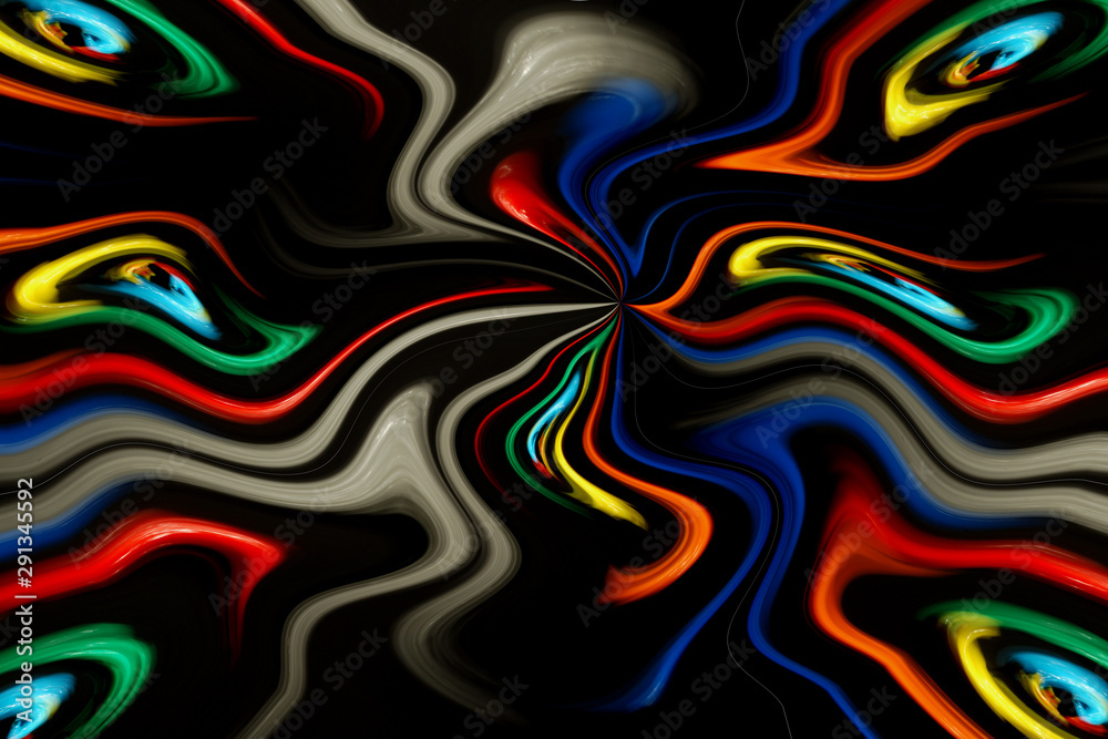 Digital art, abstract objects, Germany
