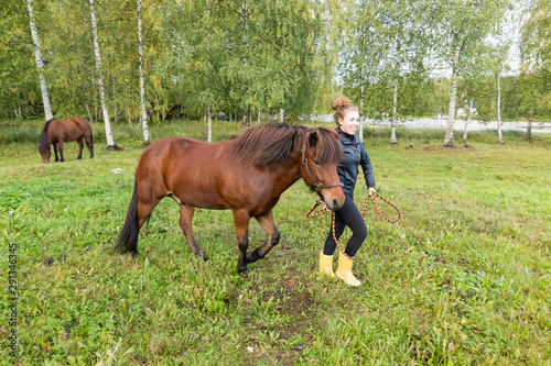 Getting horse from the pasture © AnttiJussi