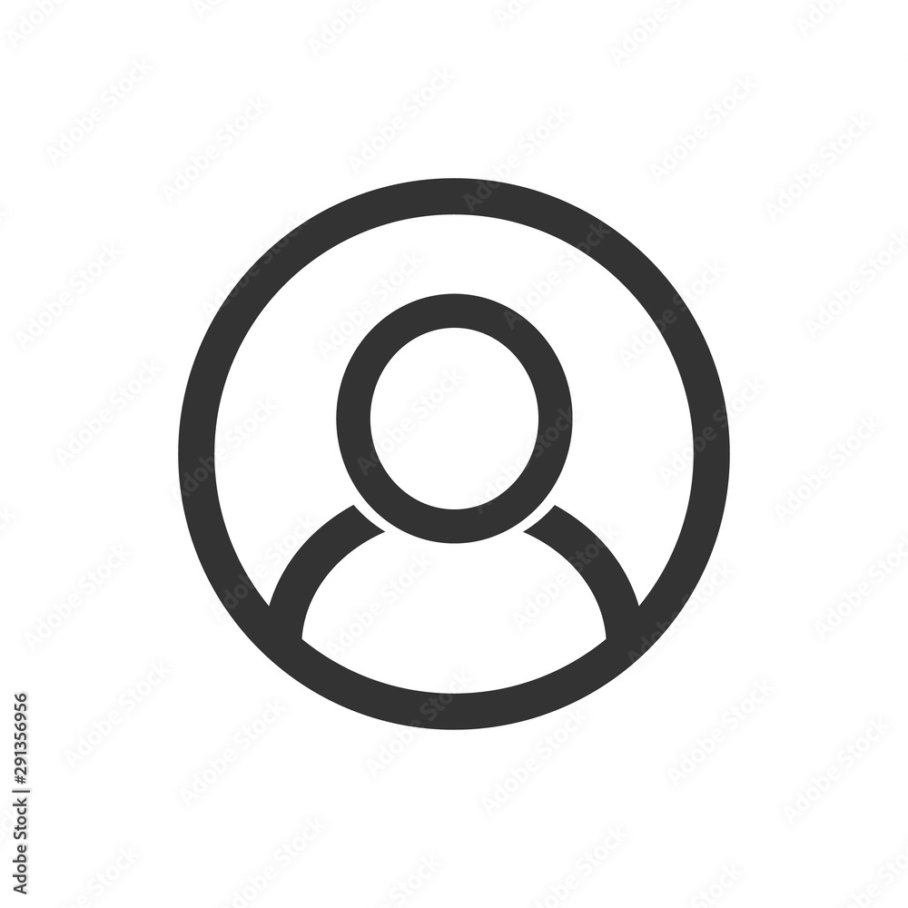 user login or authenticate icon, human person symbol. user login or authenticate icon, human person symbol.