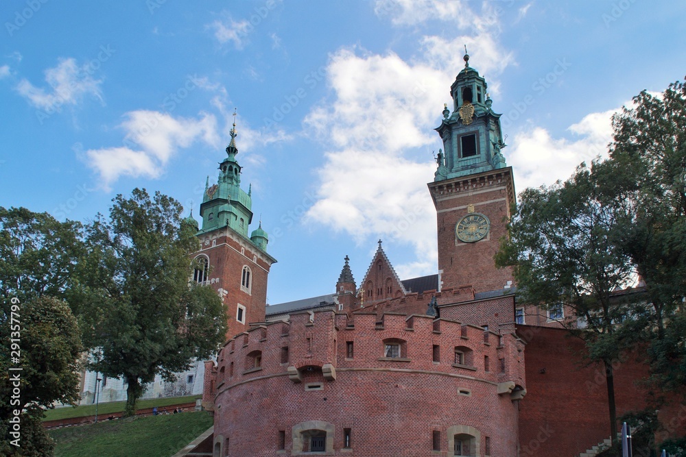 Wawel castle in Cracow (Poland)