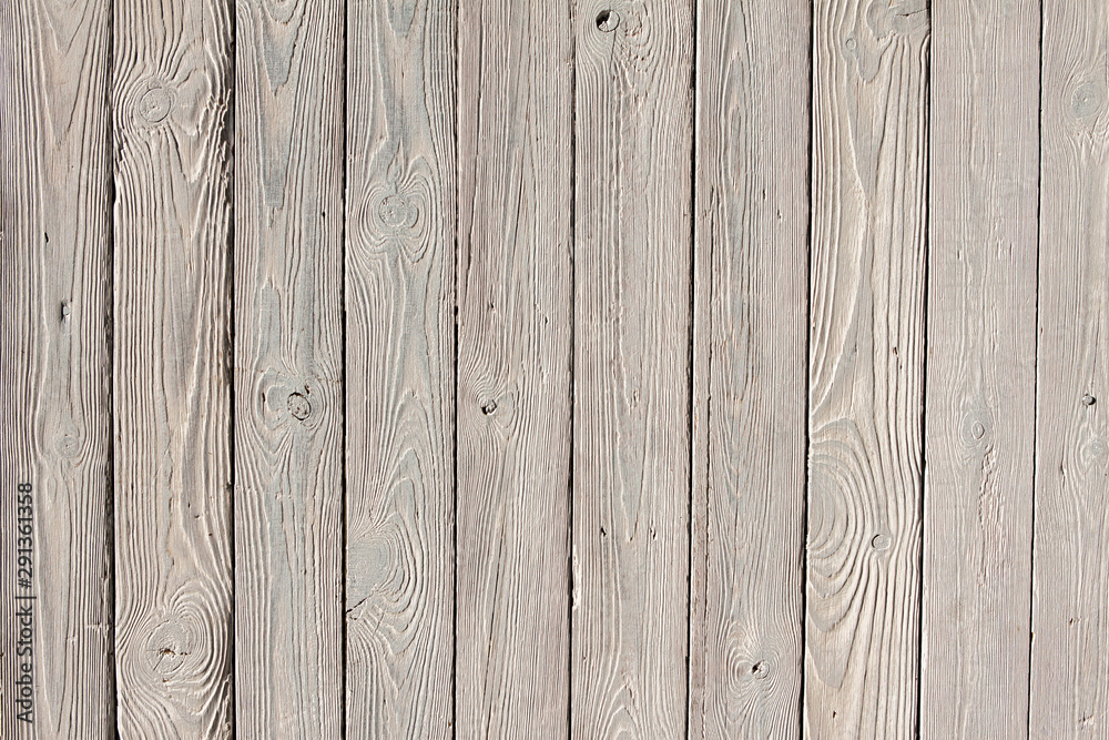 Naklejka premium White wood background