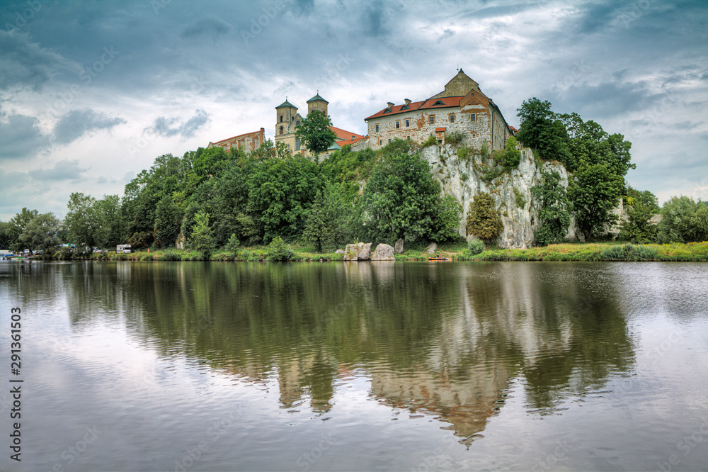 Historic abbey in Tynec near Cracow (Krakow) in Poland. Historic abbey in Tynec near Cracow (Krakow) in Poland.