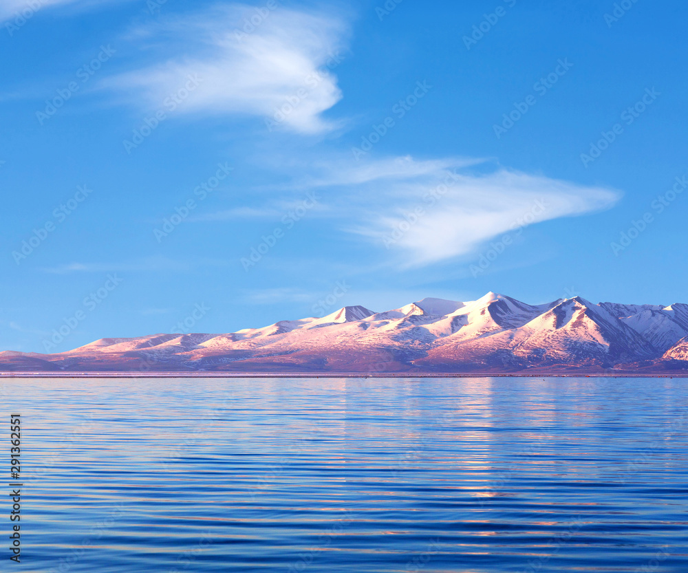 Manasarovar holy lake in Western Tibet, China Manasarovar holy lake in Western Tibet, China