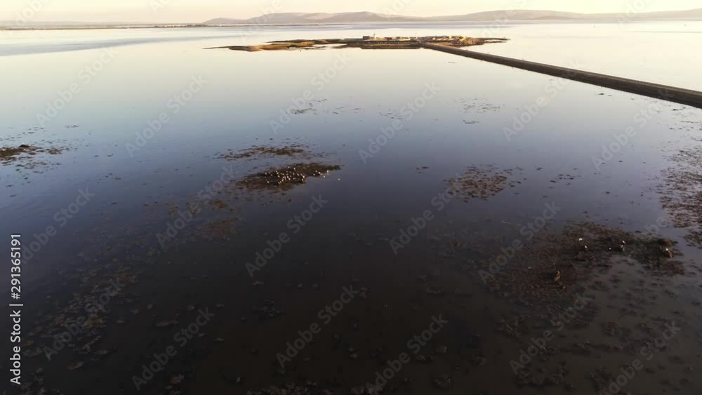 4k Aerial view of Mutton Island, Galway, Ireland 4k Aerial view of Mutton Island, Galway, Ireland