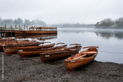 Boat landing on the shores of Derwentwater