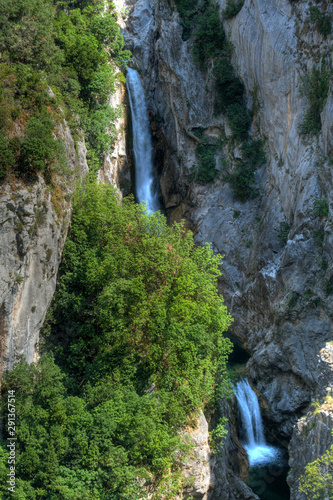 Gubavica waterfall on the Cetina River