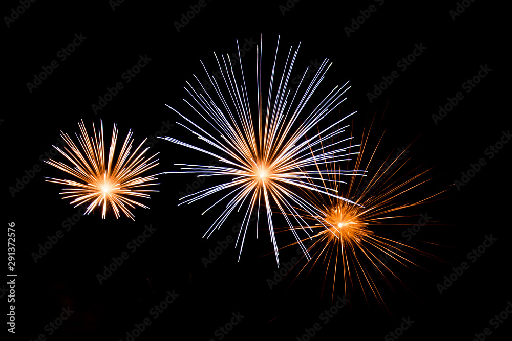 Beautiful Firework in the sky, celebration and new year concept Beautiful Firework in the sky, celebration and new year concept