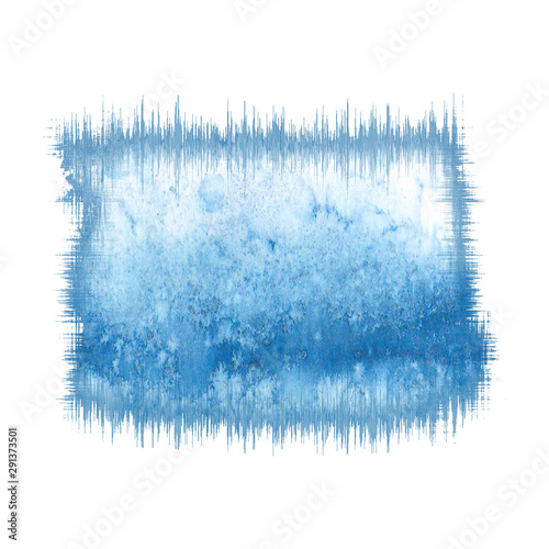 Abstract blue winter frost ...