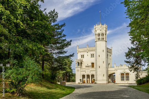 Canvas Print Oscarshall Palace—King Oscar I's 19th-century pleasure palace in Oslo, Bygdoy, Norway
