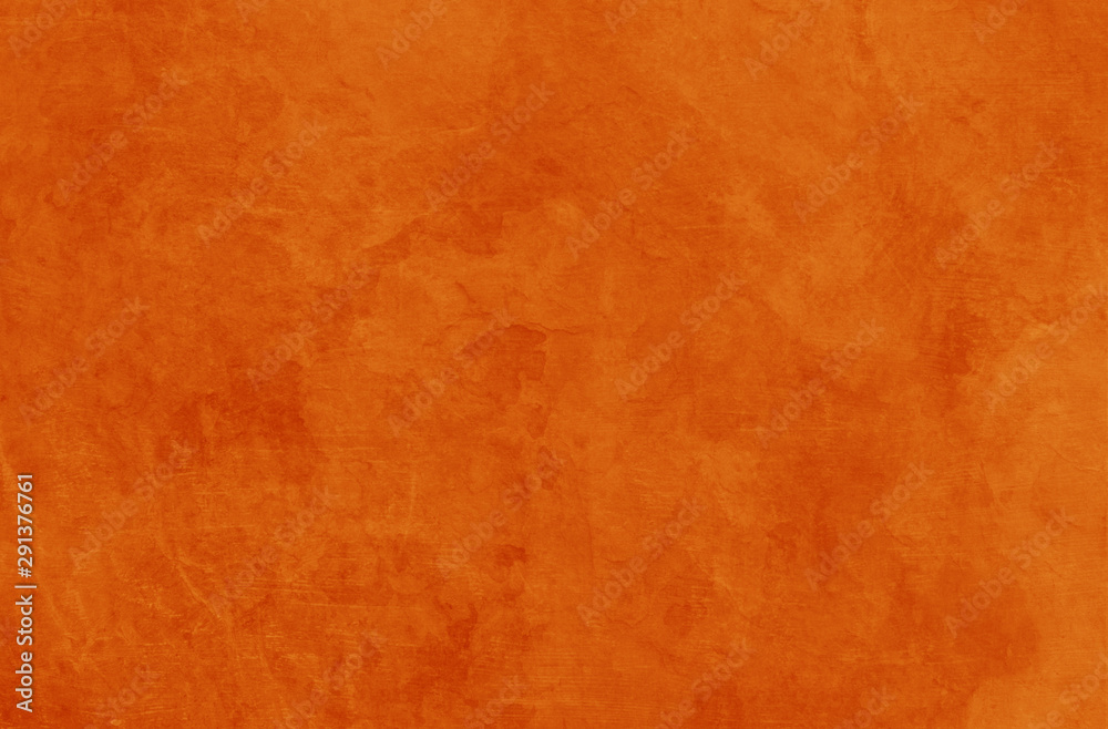 Solid orange background texture for halloween autumn fall and