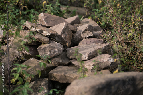 Piles of Old Stone