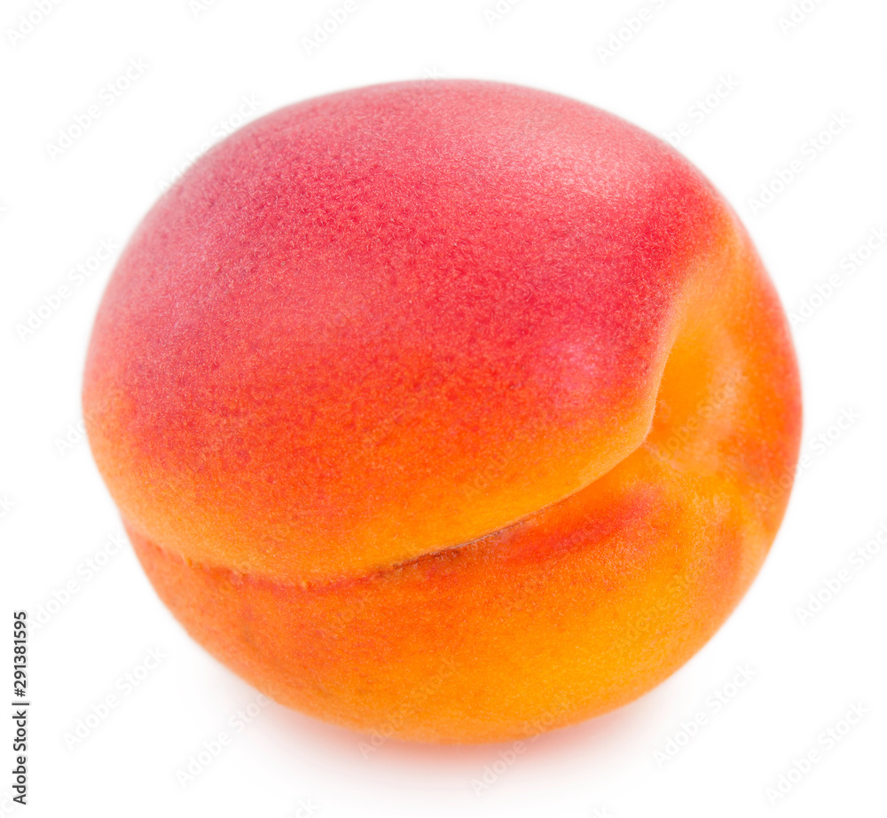 Fresh apricot on white background Fresh apricot on white background