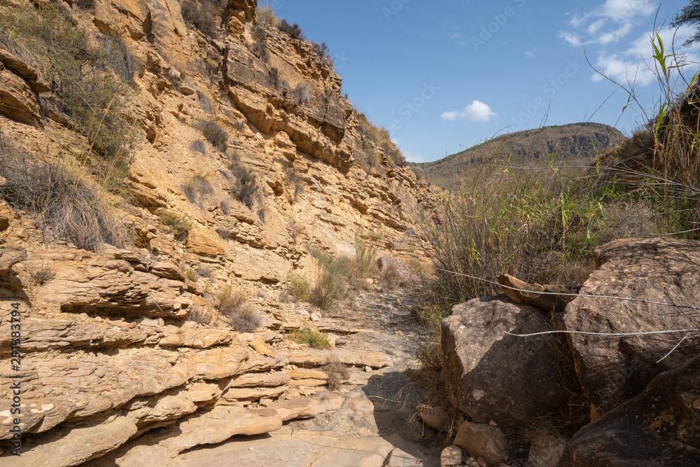ravine eroded by time and water ravine eroded by time and water