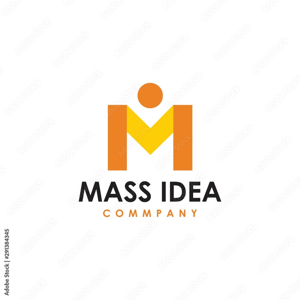 M logo design modern and simple M logo design modern and simple