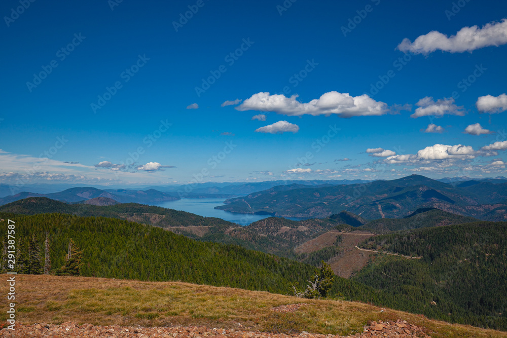 panorama of mountains