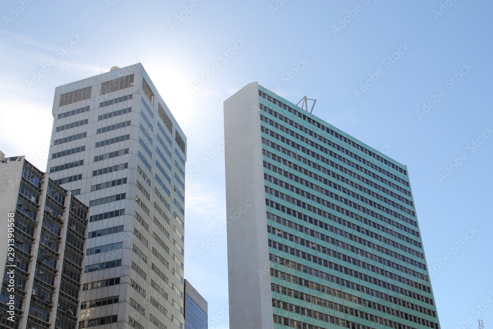 Buildings in Rio de Janeiro modern center