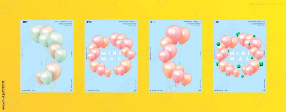 Festive background with helium balloons, 3d geometric objects. Celebrate a birthday, Poster, banner happy anniversary. copy space for text. Vector ballon, pink blue color. social media story template Festive background with helium balloons, 3d geometric objects. Celebrate a birthday, Poster, banner happy anniversary. copy space for text. Vector ballon, pink blue color. social media story template