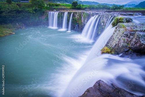 waterfall in forest