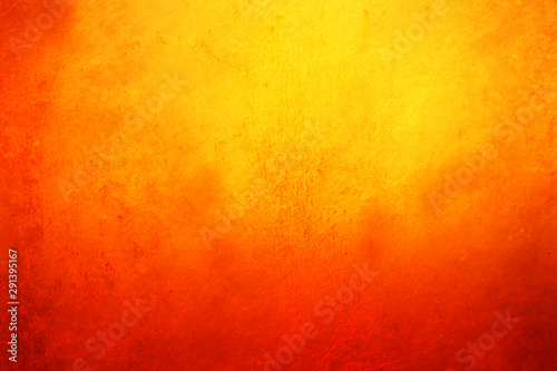 Abstract Yellow Grunge Wall Background