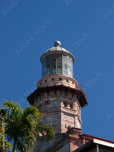 The old lighthouse in Cape Bojeador of Burgos in Ilocos Norte photo
