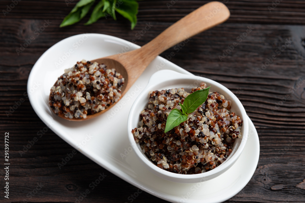 Hot Cereal Mix of Red and Whole Grain Quinoa Hot Cereal Mix of Red and Whole Grain Quinoa