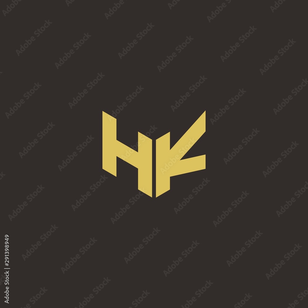 Fototapeta premium HK Logo