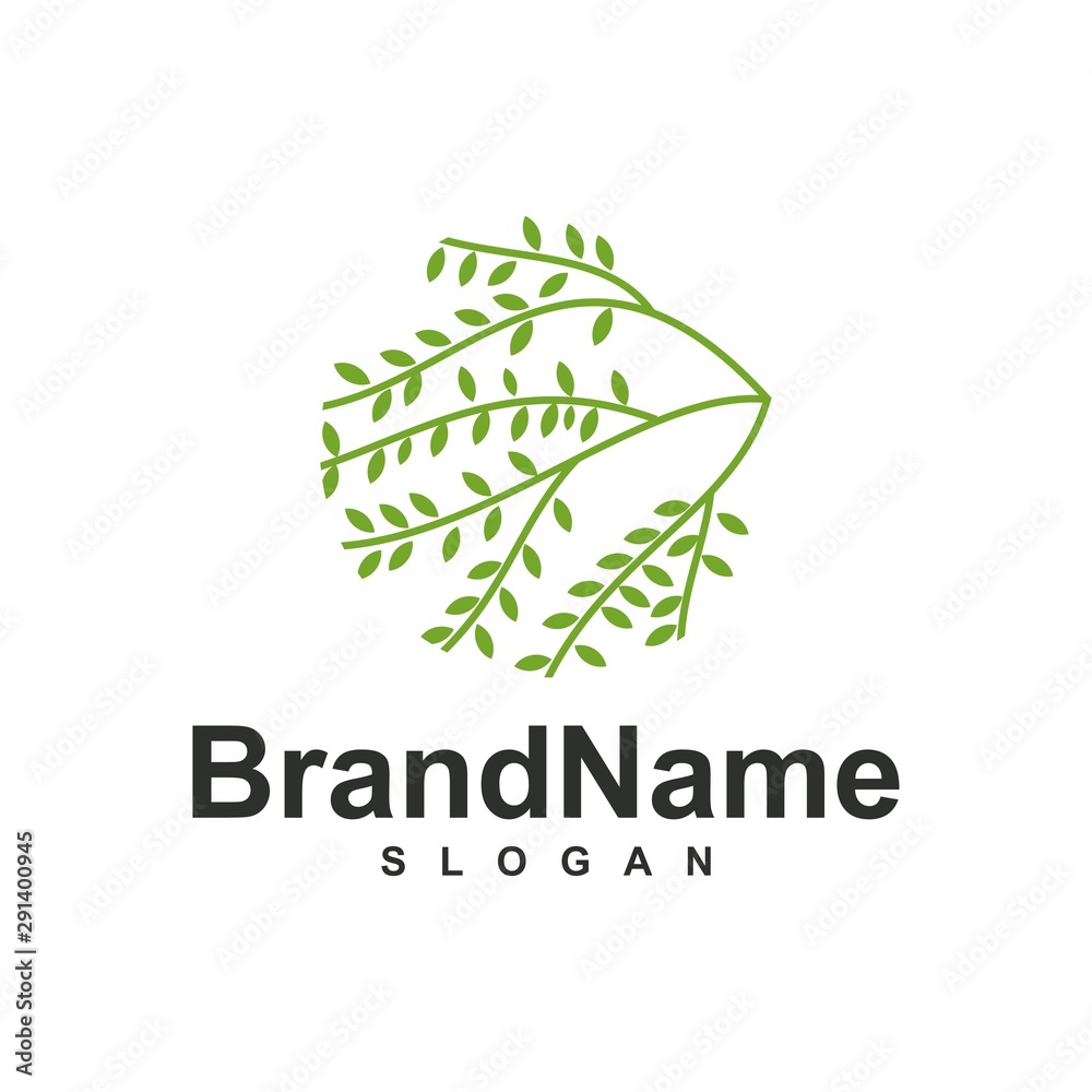 Tree of life logo design inspiration isolated, vector Tree of life logo design inspiration isolated, vector