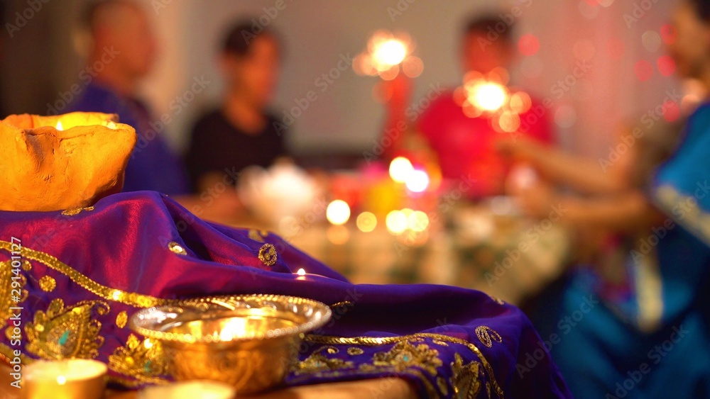 Diwali—Festival of Lights. Hinduism And The Family. The row (avali) of ...
