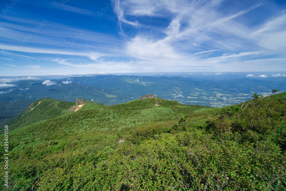 Fototapeta premium 岩手県 岩手山 百名山
