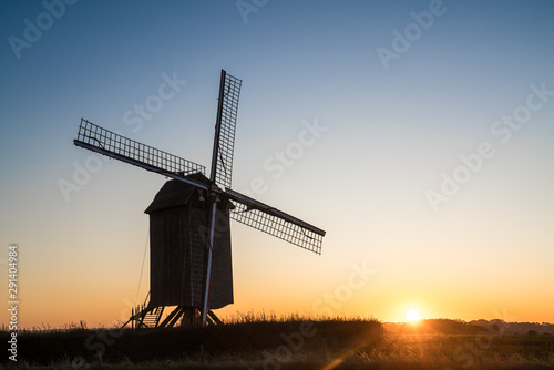 An beautiful windmill