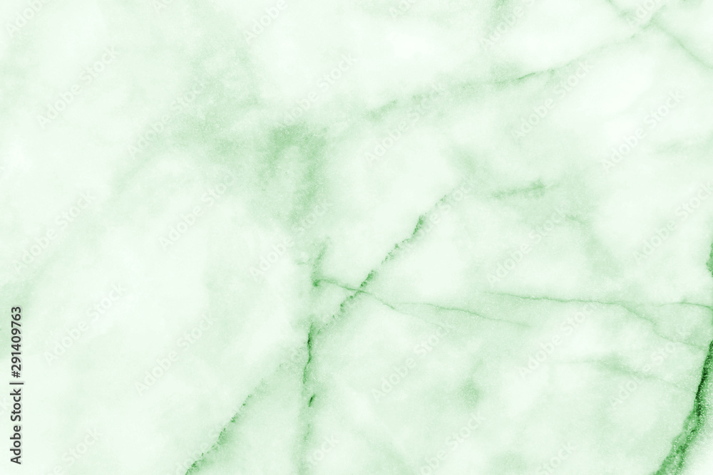 Obraz premium Green marble pattern texture abstract background / texture surface of marble stone from nature / can be used for background or wallpaper / Closeup surface marble stone wall texture background.