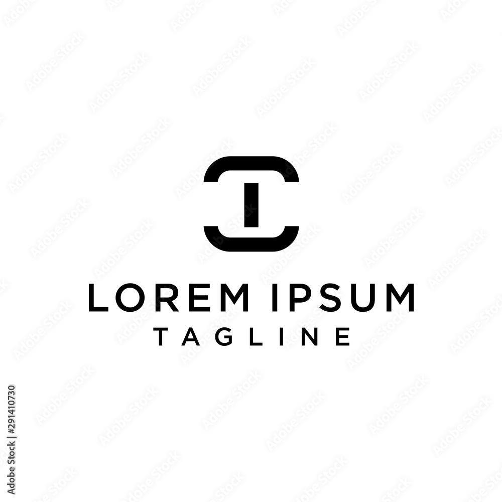 Initial Letter Logo TC, CT, IC, CI, ICT, CTI Logo Template Initial Letter Logo TC, CT, IC, CI, ICT, CTI Logo Template
