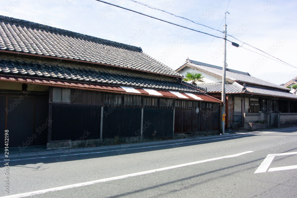 Tateba Honjin of Shinohara, between Hamamatsu and Maisaka on old Tokaido road.